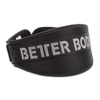 Better Bodies Basic Gym Belt, Black