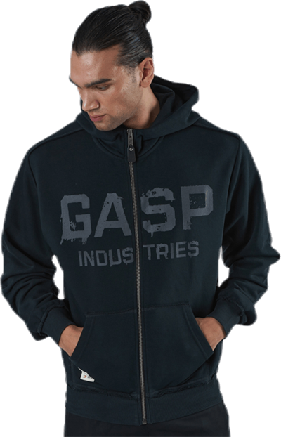Gasp Hood Sweater Black