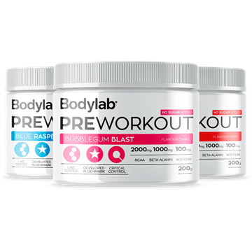 Bodylab Pre Workout Blue Rasberry 200 g